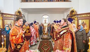Антипасха. Божественная литургия в храме в честь Иверской иконы Божией Матери г. Алатырь Алатырской епархии