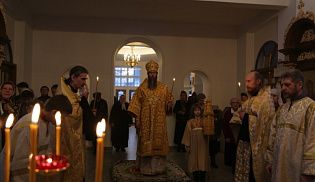 Богослужение в неделю 36-ю по Пятидесятнице, в день Собора новомучеников и исповедников Российских