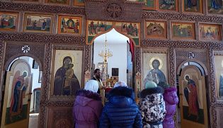 Практическое занятие по Основам православной культуры для учащиеся 4-го класса средней школы села Напольное Порецкого района