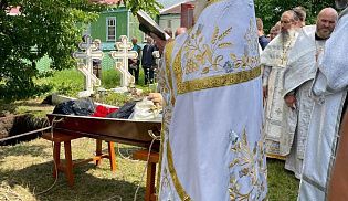 В селе Хормалы простились с иеромонахом Глебом (Алексеевым)