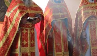 Богослужение в день памяти священномученика Николая (Троицкого)
