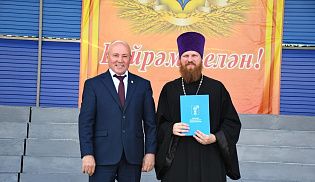Священнослужители приняли участие в празднике Акатуй-Сабантуй в Батыревском округе