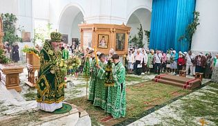 День Святой Троицы. Торжества престольного праздника в Свято-Троицком соборе г.Ядрин