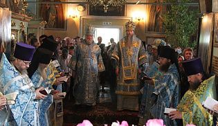 Божественная литургия в день празднования Владимирской иконы Божией Матери с. Малое Чурашево Ядринского района