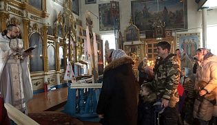 В праздник Крещения Господня воспитанники детского сада «Весна» посетили Казанский храм села Хормалы