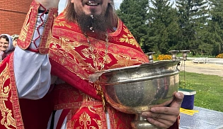 Престольный праздник в храме мученика Иоанна Воина