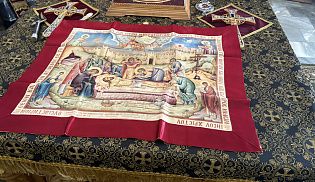 Епископ Алатырский и Порецкий Феодосий в пятницу первой седмицы совершил Литургию Преждеосвященных Даров  в в Киево-Николаевском Новодевичьем монастыре города Алатырь