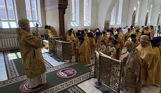 Вторая годовщина архиерейской хиротонии епископа Алатырского и Батыресвкого Феодосия