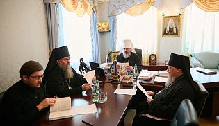 Архиерейский совет Чувашской митрополии состоялся в Чебоксарах