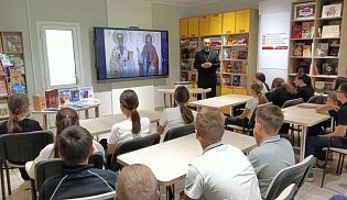 В Ибресинской библиотеке прошла встреча в формате исторического путешествия «От Кирилла и Мефодия до наших дней»