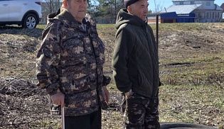 В селе Большие Абакасы освятили колокола для строящегося храма в честь преподобного Серафима Саровского