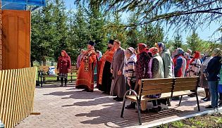 Духовно-просветительское и военно-патриотическое мероприятие прошло в Батыревском благочинии