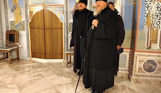 Епископ Феодосий посетил женскую монашескую общину при Свято-Троицком монастыре