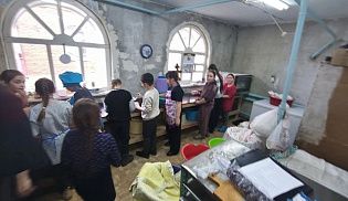 В Воскресной школе села Батырево прошёл мастер-класс по выпечке пасхальных куличей