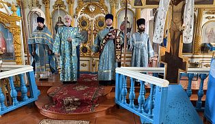 Управляющий Алатырской епархией возглавил Престольные торжества в храме в честь Казанской иконы Божией Матери села Хормалы