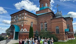 Воспитанники Центра "Лука" посетили храм апостола Иакова Алфеева в Алатыре