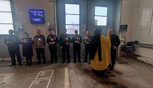 В пожарных частях сел Батырево и Шемурша были совершены праздничные молебны