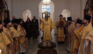 Четвертая годовщина архиерейской хиротонии епископа Алатырского и Порецкого Феодора