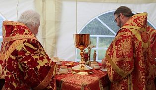 Божественная литургия в день памяти Новомучеников и исповедников Российских на земле Чувашской просиявших
