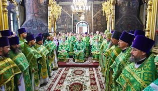 В день своего тезоименитства митрополит Савватий возглавил служение Божественной литургии в Введенском кафедральном соборе г.Чебоксары