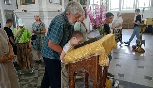 Воспитанники Центра "Лука" посетили храм апостола Иакова Алфеева в Алатыре