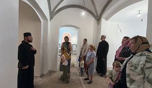 Воспитанники Центра "Лука" побывали в Казанском храме города Алатырь