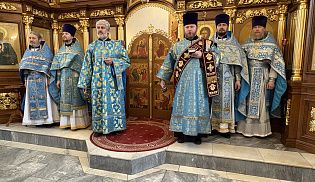 Епископ Алатырский и Порецкий Феодосий в субботу первой седмицы Великого поста и в день празднования Иверского образа возглавил Престольные торжества в Иверском кафедральном храме города Алатырь