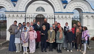Воспитанники Воскресной школы «Светлячки» совершили паломническую поездку по храмам Порецкого благочиния