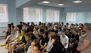 Священник принял участие в профилактическом мероприятии в детском лагере 