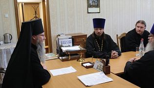 В здании епархиального управления под председательством епископа Алатырского и Порецкого Феодора состоялось заседание Епархиального совета