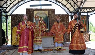 Божественная литургия в день памяти Новомучеников и исповедников Российских на земле Чувашской просиявших