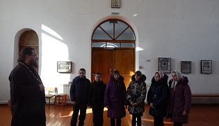 Практическое занятие по Основам православной культуры для учащиеся 4-го класса средней школы села Напольное Порецкого района