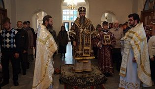 Божественная Литургия в храме в честь Иверской иконы Божией Матери г. Алатырь