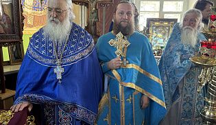 Управляющий Алатырской епархией возглавил Престольные торжества в храме в честь Владимирской иконы Божией Матери села Малое Чурашево Ядринского МО