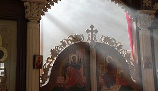 Божественная Литургия в Неделю о слепом в храме в честь Иверской иконы Божией Матери г. Алатырь