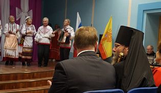 Епископ Феодор посетил открытие IV-го Межрегионального культурно-благотворительного фестиваля творчества инвалидов "Во имя жизни"