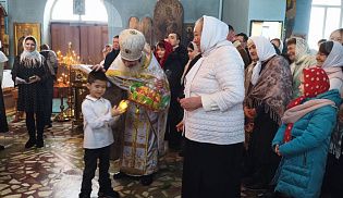 Рождественское поздравление воспитанников Воскресной школы при храме святителя Николая Чудотворца поселка Ибреси