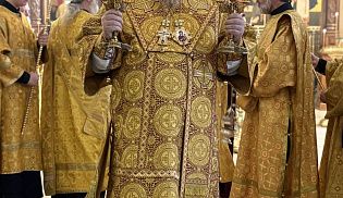 Управляющий Алатырской епархией в Неделю сыропустную совершил Божественную Литургию в Свято-Троицком мужском монастыре города Алатырь