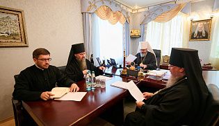 Состоялось очередное заседание Архиерейского совета Чувашской митрополии