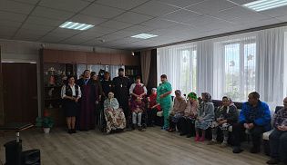 В Отделении стационарного обслуживания д. Кызыл-Чишма состоялось праздничное мероприятие в честь 80-летия Великой Победы