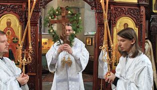 Епископ Феодор совершил Божественную литургию в храме Рождества Христова г. Чебоксары