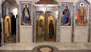 Епископ Феодосий посетил женскую монашескую общину при Свято-Троицком монастыре