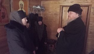 Епископ Феодосий совершил рабочую поездку в монашескую общину близ деревни Кубинка