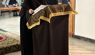 Епископ Алатырский и Порецкий Феодосий в пятницу первой седмицы совершил Литургию Преждеосвященных Даров  в в Киево-Николаевском Новодевичьем монастыре города Алатырь