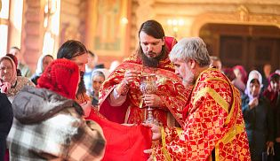 Управляющий Алатырской епархией в Светлый Вторник сослужил за Божественной Литургией митрополиту Чебоксарскому и Чувашскому Савватию в Александро-Невском монастыре п/о Кюрегаси