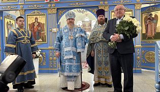 Епископ Алатырский и Батыревский Феодосий в Неделю 3-ю Великого поста и в праздник в честь "Державной" иконы Божией Матери возглавил Престольные торжества в храме Державной иконы Божией Матери села Батырево