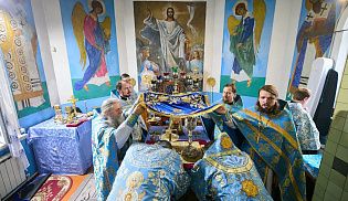 Управляющий Алатырской епархией в праздник Казанской иконы Божией Матери сослужил за Божественной Литургией митрополиту Чебоксарскому и Чувашскому Савватию в Казанском храме села Алтышево