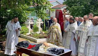 В селе Хормалы простились с иеромонахом Глебом (Алексеевым)