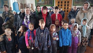 В праздник Крещения Господня воспитанники детского сада «Весна» посетили Казанский храм села Хормалы