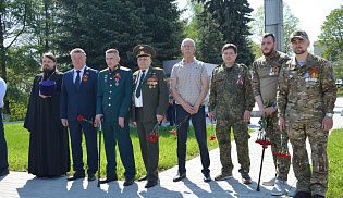 Секретарь Епархиального управления принял участие в мероприятиях по случаю Дня Победы